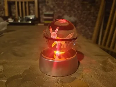 Anime Pokemon Crystal Ball LED Light • $45