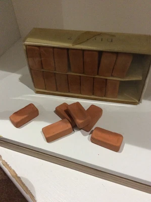 £3.50 • Buy 12 Th Scale Handmade Box Of Bricks Pack Of 48 