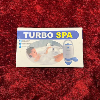 $49.95 • Buy NEW Turbo Spa Jet Massager Whirlpool Bath Portable Turbo Jet Tub Model Em097 New