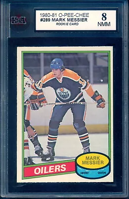 1980-81 OPC O PEE CHEE #289 Mark Messier Rookie KSA 8 NM-MINT Edmonton Oilers RC • $339
