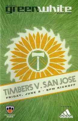 Portland Timbers 'Green & White' MLS Soccer/Football Program Volume 6 Issue 7 • $6.99