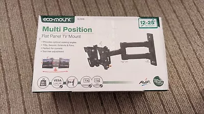 Eco-mount Multi-position Flat Panel Tv Mounting Swivel Bracket 12-25  • £15