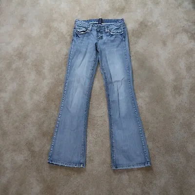 Vanity Flare Jeans Women's Size 26x33 Medium Wash Denim • $16.99
