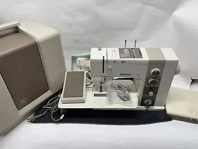 Bernina Record 930 Electronic Sewing Machine With Case Power Pedal Tested • $629.99