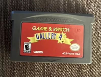 Game And Watch Gallery 4 (Nintendo Game Boy Advance 2002) - US Version • £10