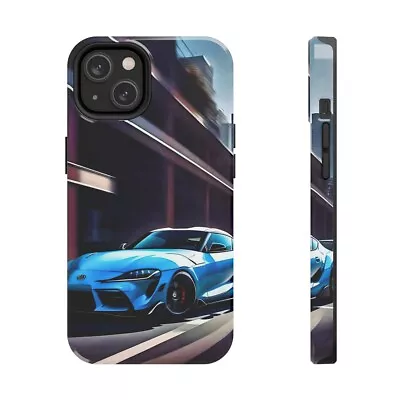 Animated Need For Speed Toyota Supra Rev4 - Tough IPhone Case 12 13 14 Models • $24.99