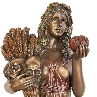 Veronese Persephone Goddess Of Vegetation & Underworld Statue Cold Cast Bronze • $74.99