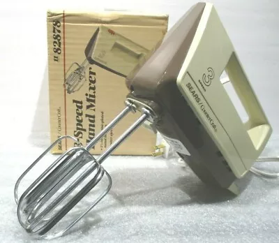 Vintage Sears Counter Craft 3 Speed Hand Mixer 11-82878  • $30