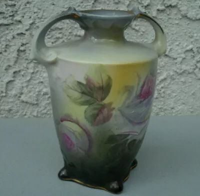 Antique Royal Bonn GERMANY Fanz Mehlem Attractive Small Hand-painted Bud Vase • $29.50