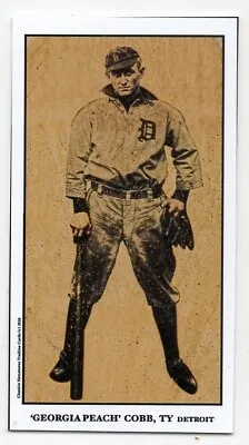 Ty Cobb T206 1907 1908 Baseball Cards Classics Signatures Trading Card Art Aceo • $15