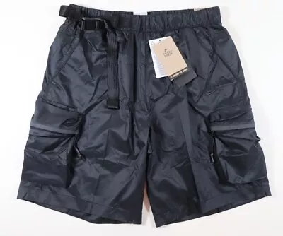Nike Sportswear Tech Pack Woven Utility Cargo Shorts Black Dx0229-010 Men S M • $116.61