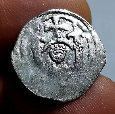 SCARCE European Medieval Silver Friesacher Pfennig Coin 1147-1246 AD LOT3 • $1
