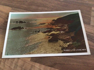 £0.99 • Buy Old Colour RP Sunset At Lizard Head , Cornwall - M L National Series
