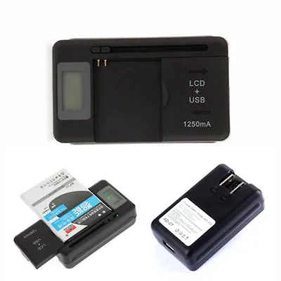 $9.09 • Buy 1pc Universal Battery Charger With LCD Us Plug For Nokia BL-4C BL-5C BL-6C BL-5B