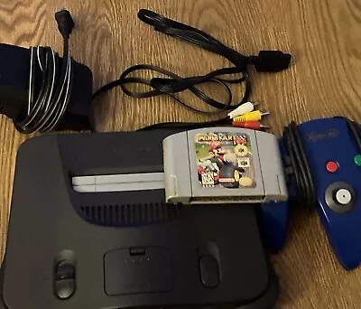 Nintendo 64 N64 Console System W/ Hookups / Controller / Tested  W/ Mario Kart • $49.99