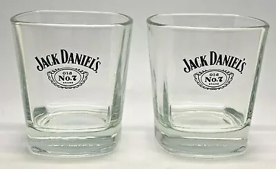 Pair Of Jack Daniels Rocks Glasses - Gift Set Pub Bar Whiskey 2 Two Tumbler  • £14.99