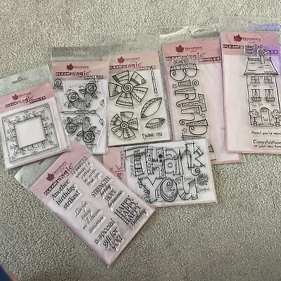£1.20 • Buy Woodware Craft Collection - Clear Stamp - Bundle 7 Packs. New