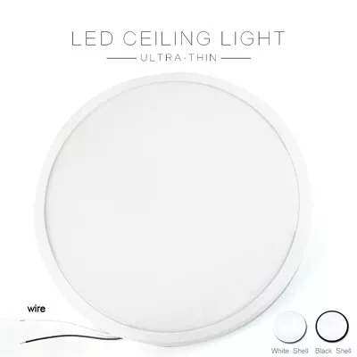 LED Ceiling Lamp 12W/18W Modern Balcony Lights Hardwire Oyster Light Cool White • $20