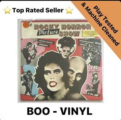 The Rocky Horror Picture Show Original Cast LP Vinyl Record EX / VG+ Condition • £18.99