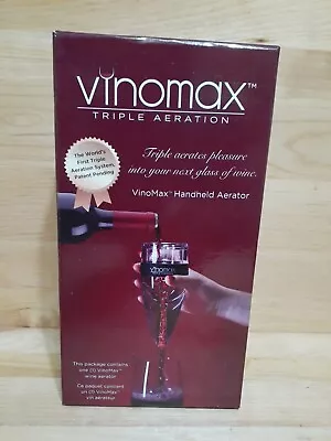 VinoMax Handheld Aerator TRIPLE AERATION Let's Wine Breathe!!!! • $18.88