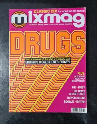 MIXMAG February 2000 Moby Air Matrix Drug Special Trance Dance • £9.99