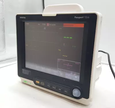 Mindray Passport 12M Patient Monitor With Mindray MPM Module • $1050