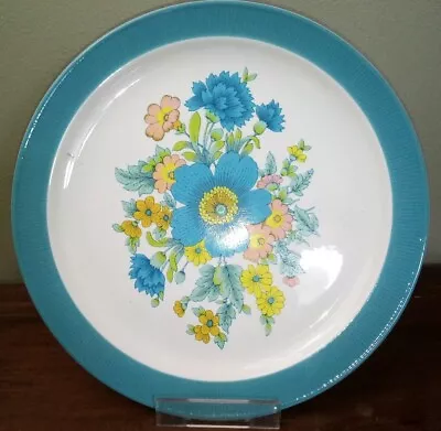 £4.95 • Buy Vintage, 1960's 70's, Barratts Of Staffordshire Blue Poppy 25.5cm Dinner Plates 