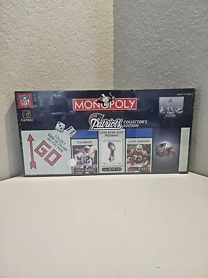 Sealed Monopoly NEW ENGLAND PATRIOTS Collector's Edition 2003 Game • $50