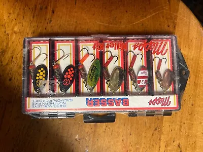 Mepps (France) Basser Killer Kit Set Of 6 Lures 1 1/2  Long In Original Case • $40