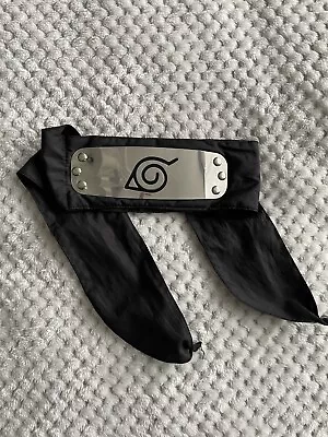 Adult Naruto Leaf Village Headband Anime Manga Shippuden Cosplay Costume • £5