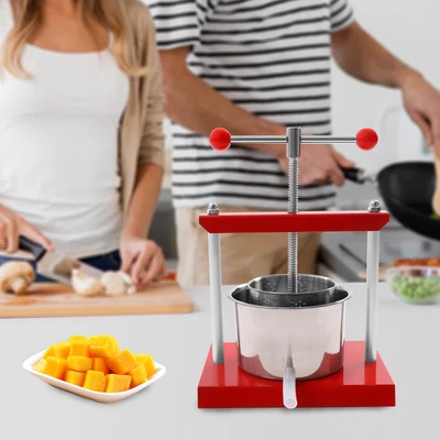 $69 • Buy Fruit Wine Cider Press Apple Grapes Crusher Juicer Wine Making Juice Maker 3L