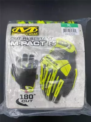 NEW Mechanix Wear Cut Resistant M-Pact E5 XL Gloves SMP-C91-011 • $28.99