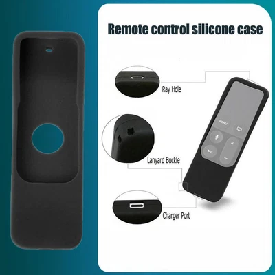$4.03 • Buy Silicone Remote Control Case For Apple TV 1/2/3/4th Box Generation 4K TV Y2S3