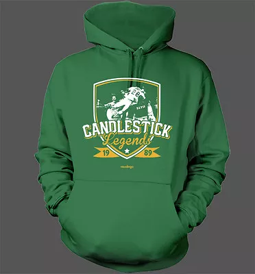Candlestick Legends Hoodie - Oakland Athletics A's Stomper 1989 World Series • $44.99