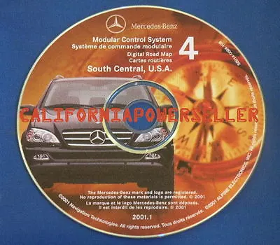 2001 2002 Mercedes Ml430 Ml500 Ml55 Ml320 430 500 Navigation Cd 4 Ar La Ms Oem • $48.88