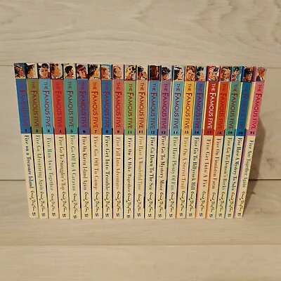 Famous Five Books By Enid Blyton Set Of 21 Paperback Books Book Box Set • £19.99