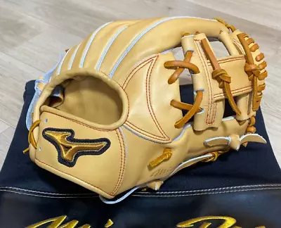 Mizuno Pro 11.25inch Infield Right Camel Flagship Shop Limited Glove Japan • $519