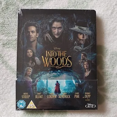 Disney Into The Woods Limited Edition Blu-ray SteelBook *Brand New* Emily Blunt  • £8.99