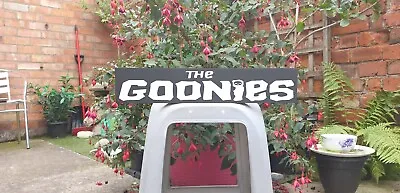 £14.95 • Buy The Goonies Sign Hand Painted Vintage Old Style Traditional Wooden Sign