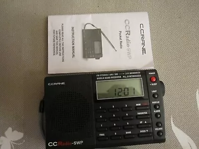 C.Crane Radio SWP Pocket Radio - (Tested/Powers On/ No FM Reception) -For Parts • $27.99