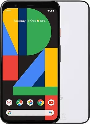 DEAD Google Pixel 4 XL - 128GB - Clearly White I Cracked I Back Glass Lift • $29