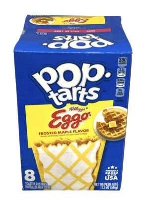 £5.42 • Buy Kellogg's Pop Tarts Eggo Frosted Maple Flavor Toaster Pastries 13.5 Oz