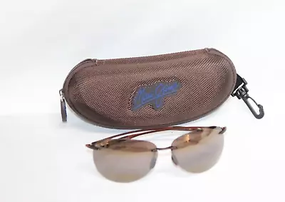 Maui Jim Sugar Beach MJ421-26  62-12 127  Polarized Rimless Sunglasses W/ Case • $160