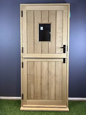 Exterior Double Glazed Front Stable Door Set Oak 900 X 1950mm Canceled Order 012 • £1800