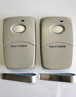 2-Pack Multi-Code 3089 MultiCode 308911 Linear MCS308911 Garage Gate Remote 300m • $32.50