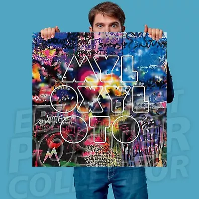 COLDPLAY Mylo Xyloto BANNER HUGE Vinyl Poster Tapestry Album Cover • $45.15