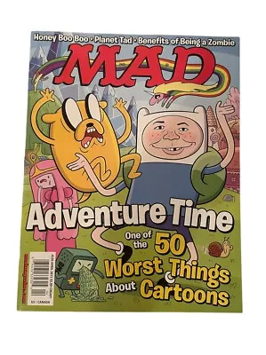 Mad Magazine #520 April 2013 Adventure Time Magazine Humor Comic Satire New • $4.99