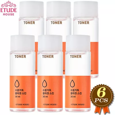 ETUDE HOUSE Moistfull Collagen Facial Toner 30ml 6EA Moisture Toner • $18.78