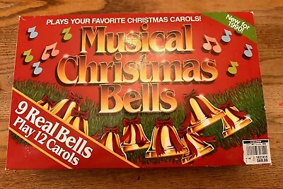 Vintage Christmas Musical Bells 1990 NIB • $65
