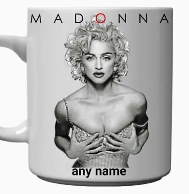 BRAND NEW 2023-MADONNA - Personalised Gift Mug For Any Occasion • £8.30